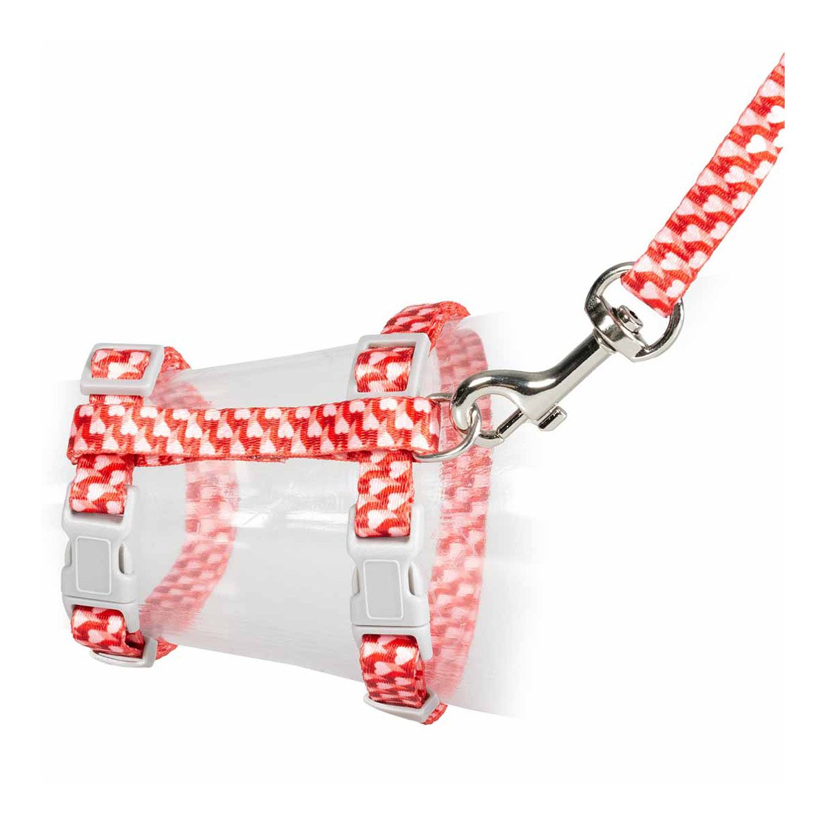 Duvoplus Katzen-Spazierset Retro-Herz