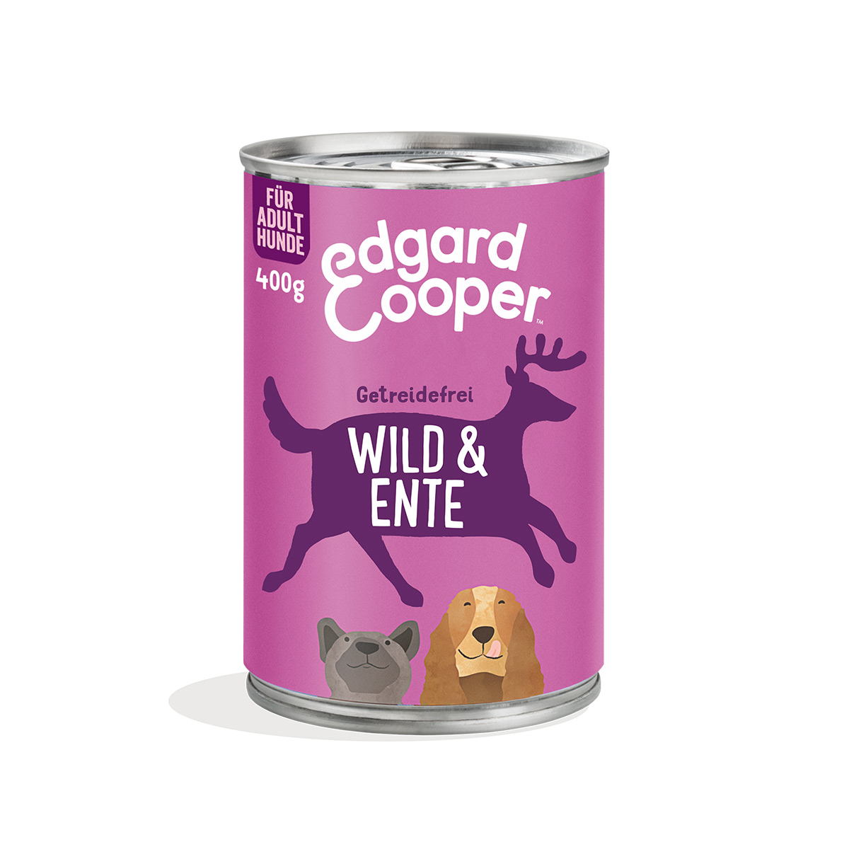 Levně Edgard&Cooper Adult zvěřina a kachna 12 × 400 g