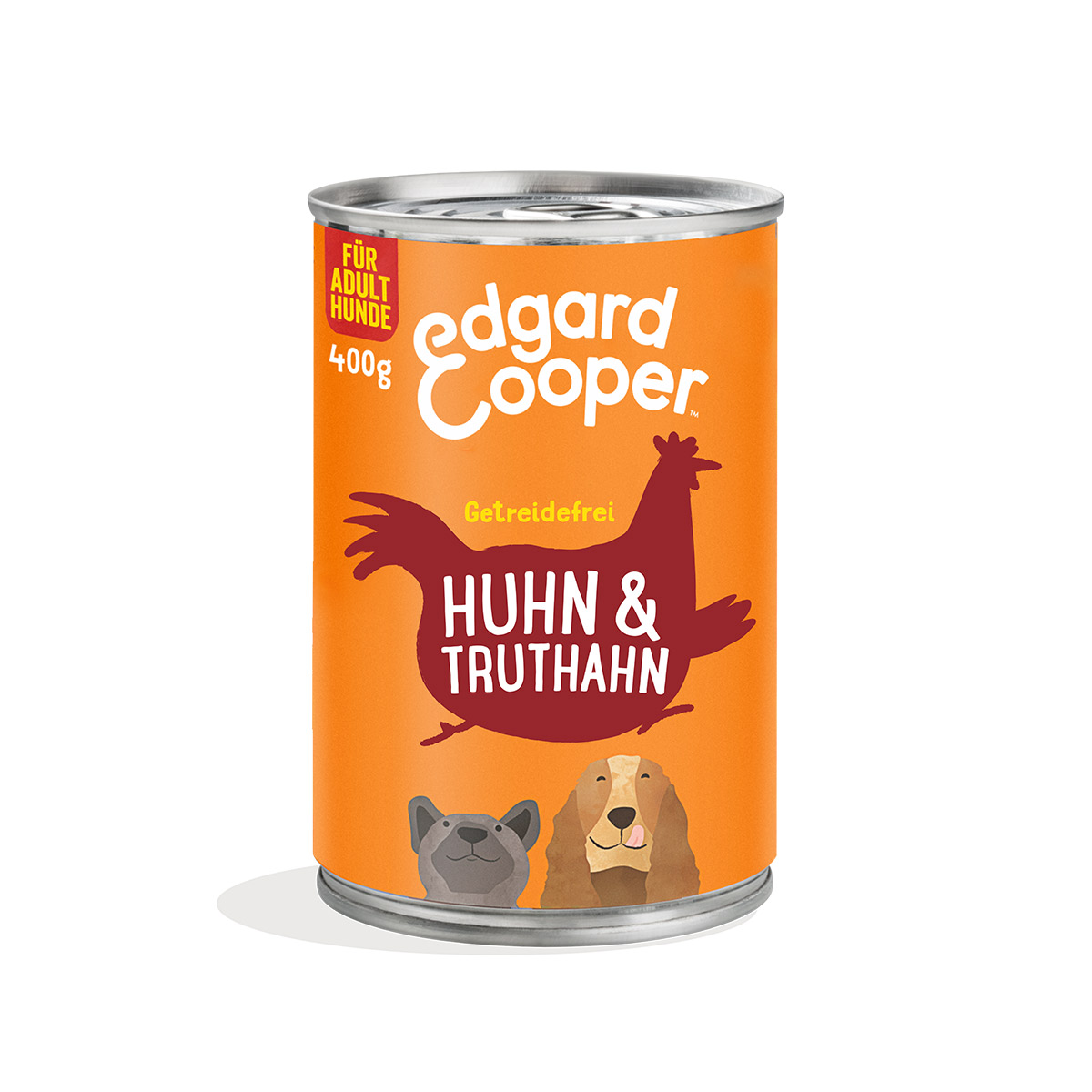 Levně Edgard&Cooper Adult kuře a krocan 12 × 400 g