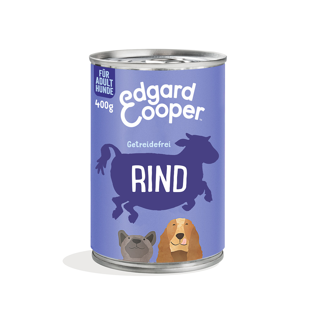 Levně Edgard&Cooper Adult hovězí 12 × 400 g