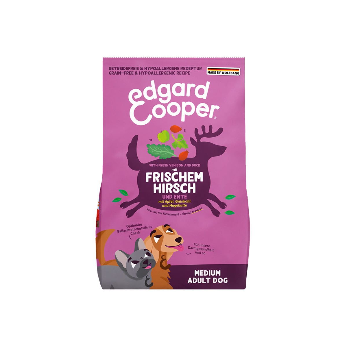 Edgard & Cooper Adult Frischer Hirsch & Ente