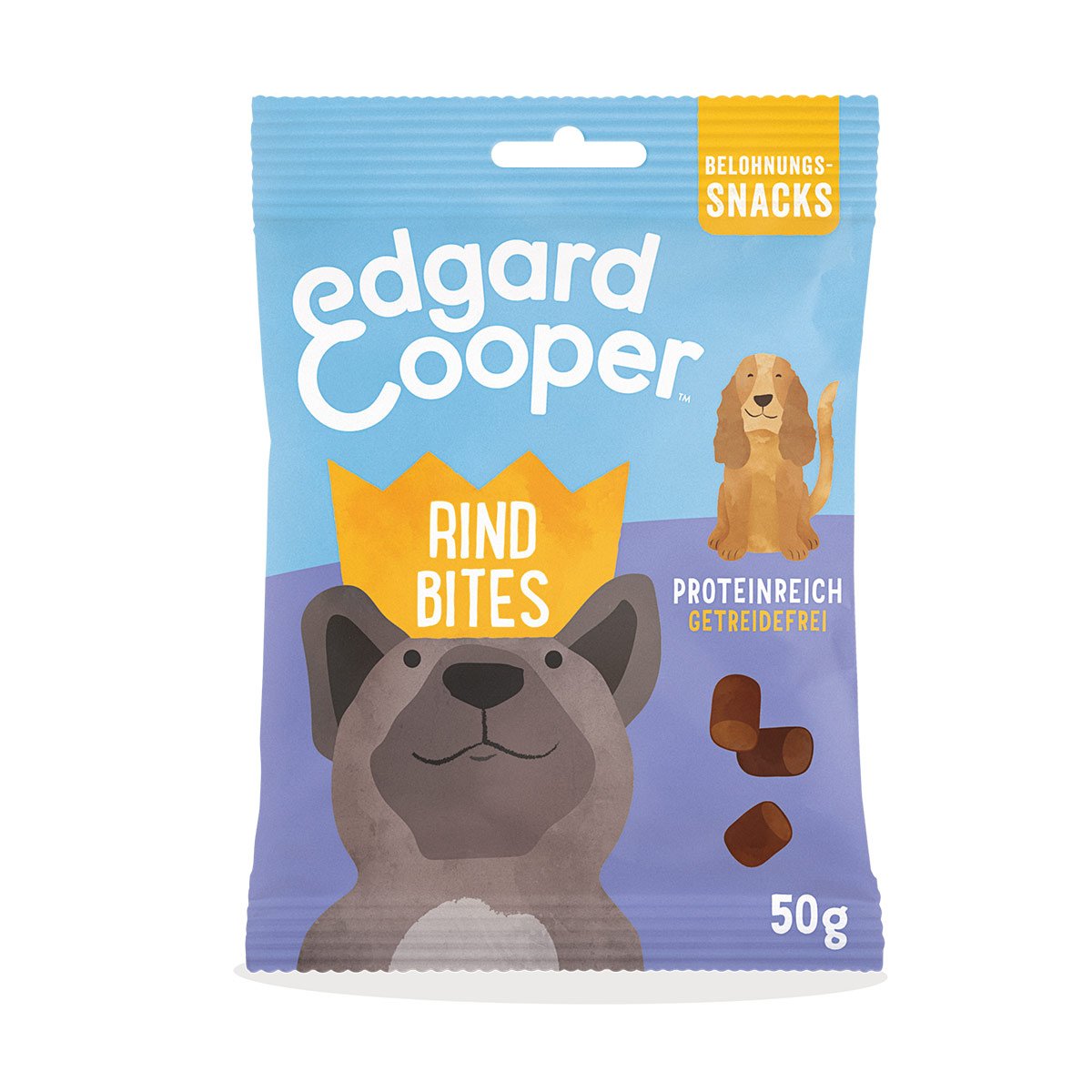 Edgard & Cooper Bites Rind 3x50g