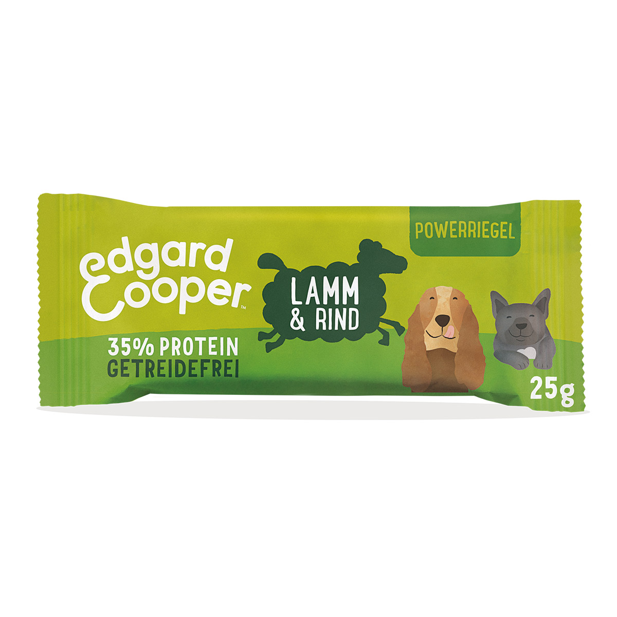 Edgard & Cooper Powerriegel jehněčí a hovězí 3× 25 g