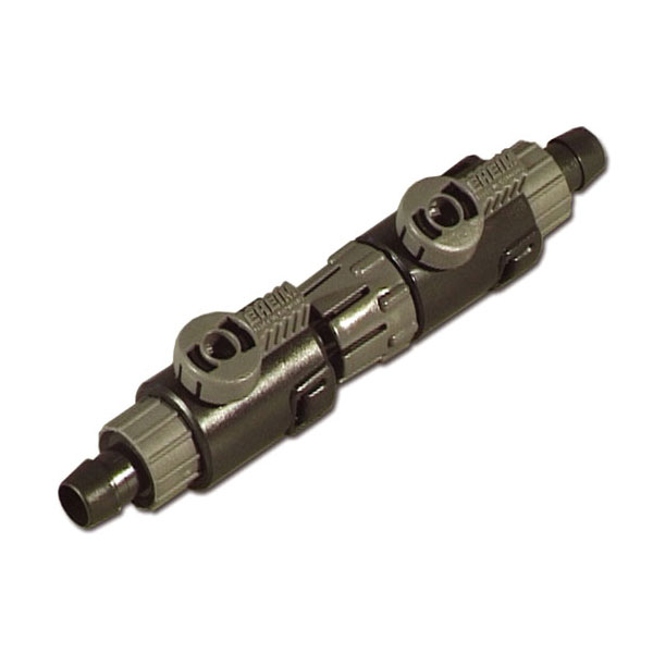 EHEIM Doppelhahn mit Schnelltrennkupplung 16/22mm | Rückläufer