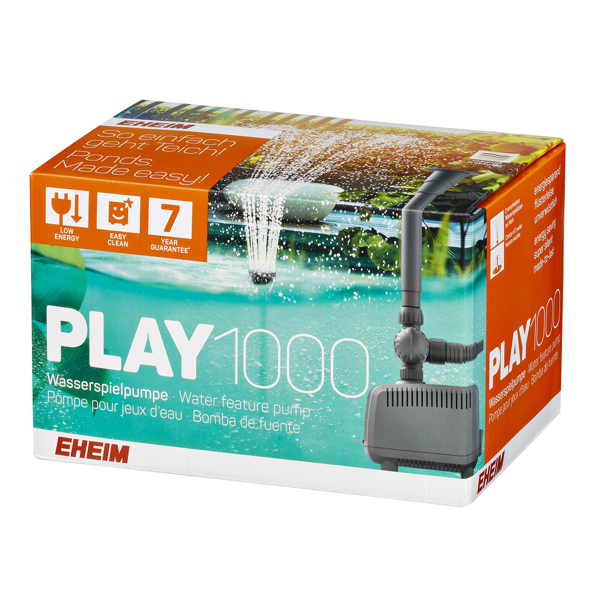 EHEIM čerpadlo pro vodní prvky PLAY 1000