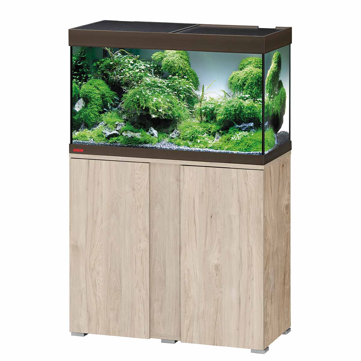 Eheim Vivaline Komplettaquarium mit LED 126 Liter eiche grau/bronze Eheim Vivaline Komplettaquarium mit LED 126 Liter eiche grau/bronze
