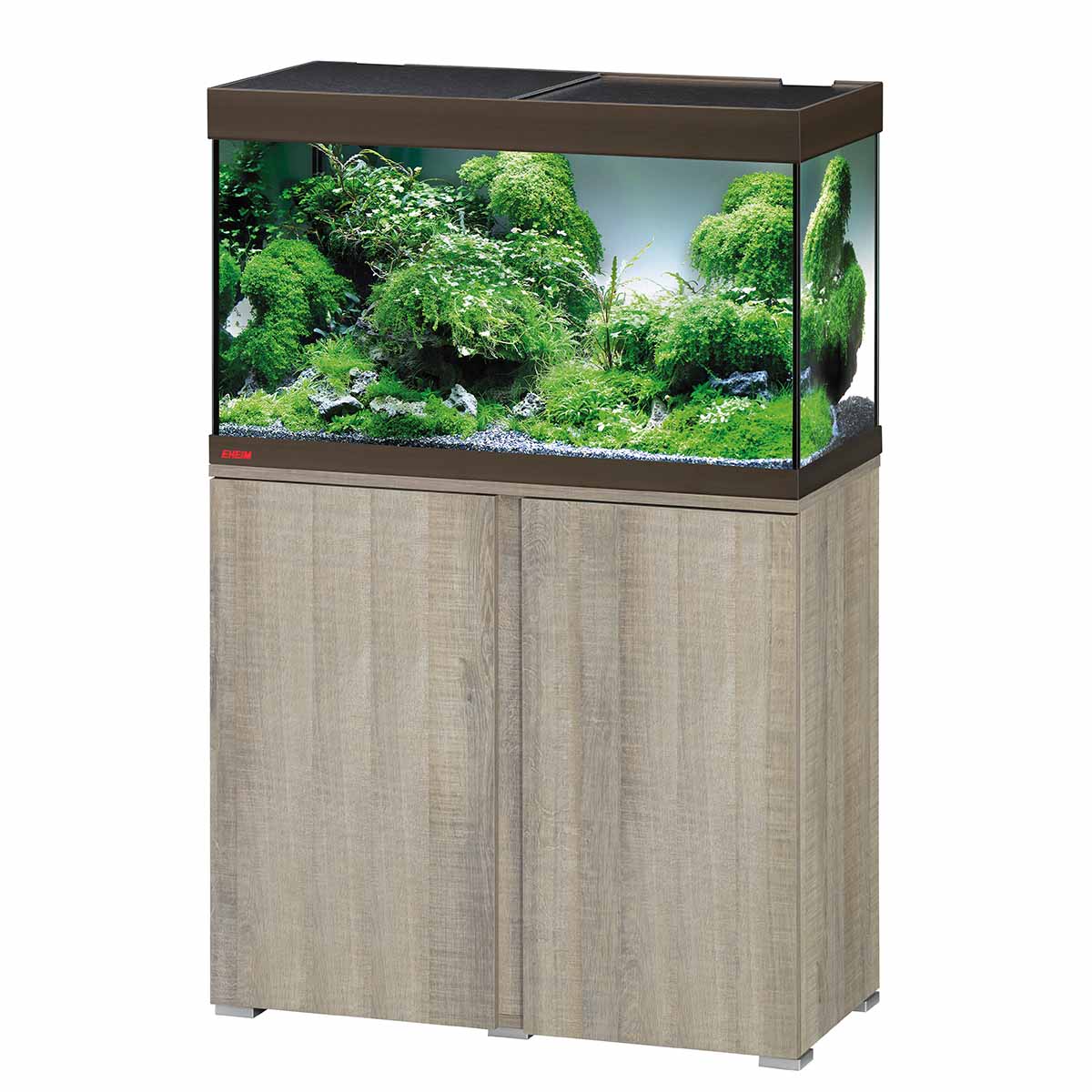 Eheim Vivaline Komplettaquarium mit LED 126 Liter pinie/bronze