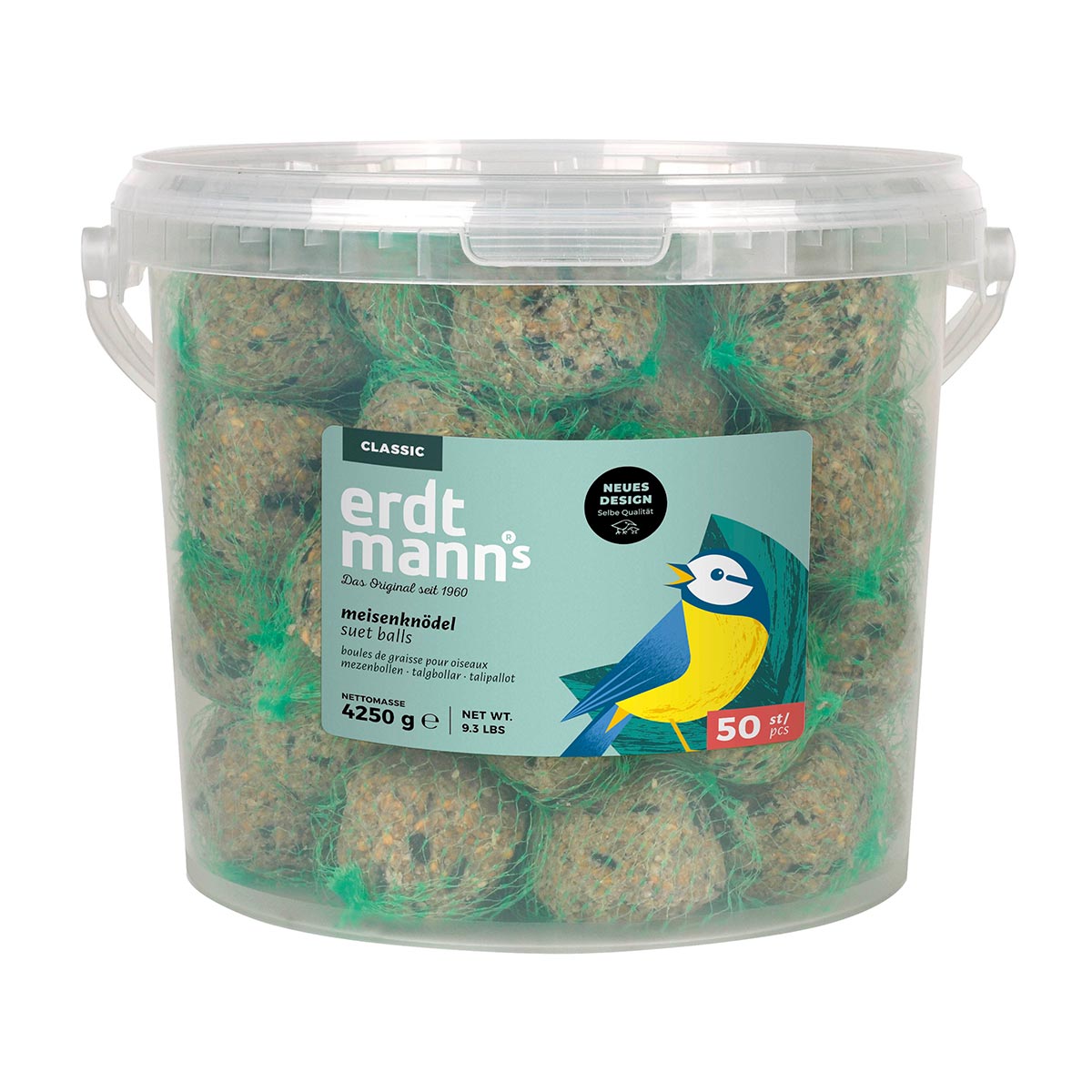 Erdtmann's Meisenknödel mit Netz