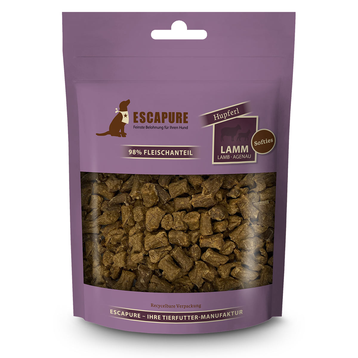 Levně ESCAPURE pamlsky z jehněčího Softies 150 g