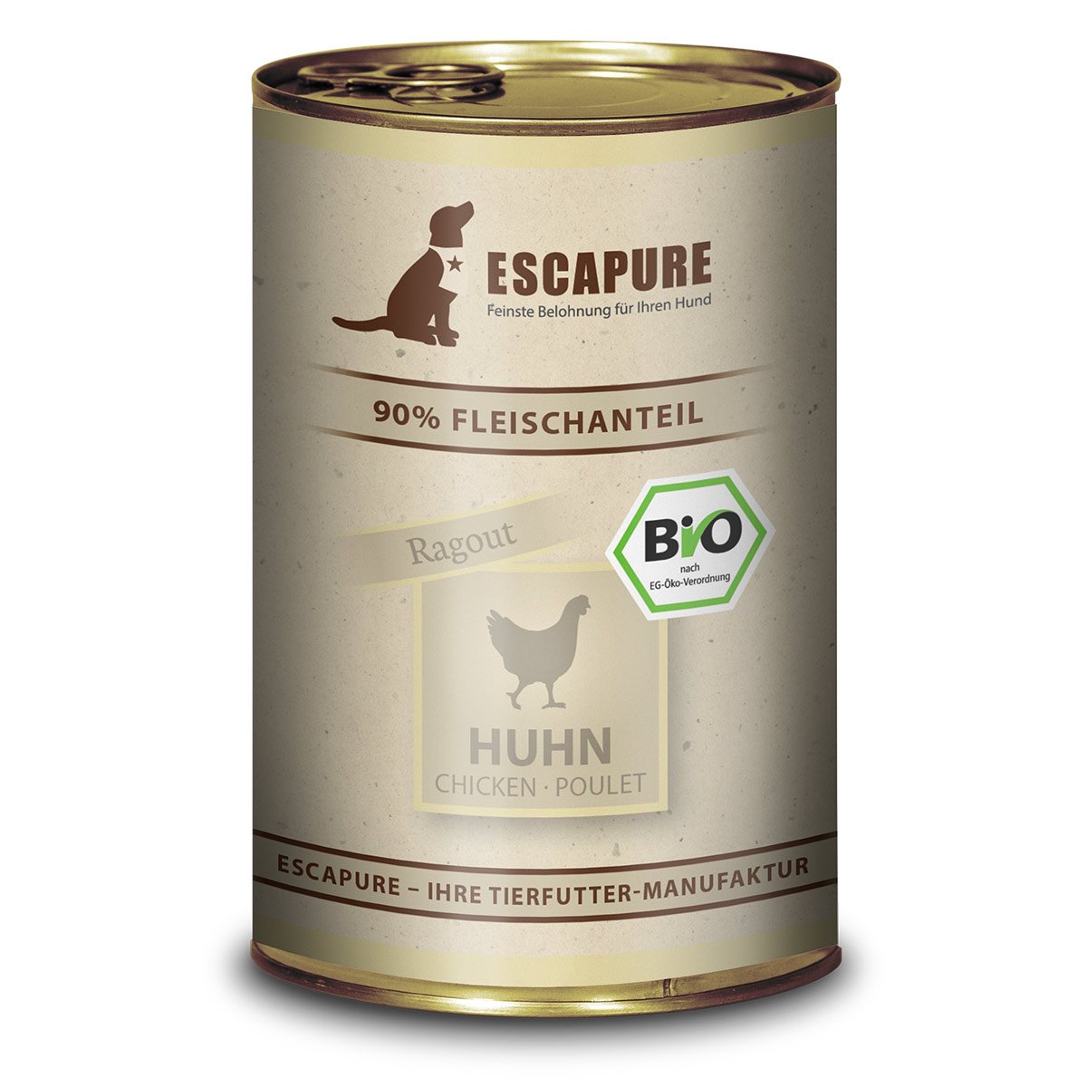 Levně ESCAPURE BIO kuřecí ragú 6 × 400 g