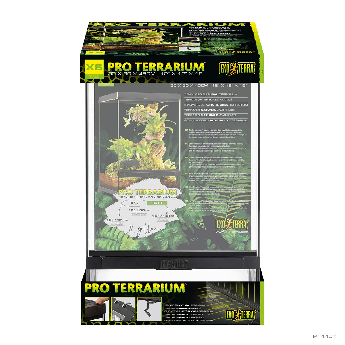Exo Terra Pro Terrarium X-Small 30x30x45 cm