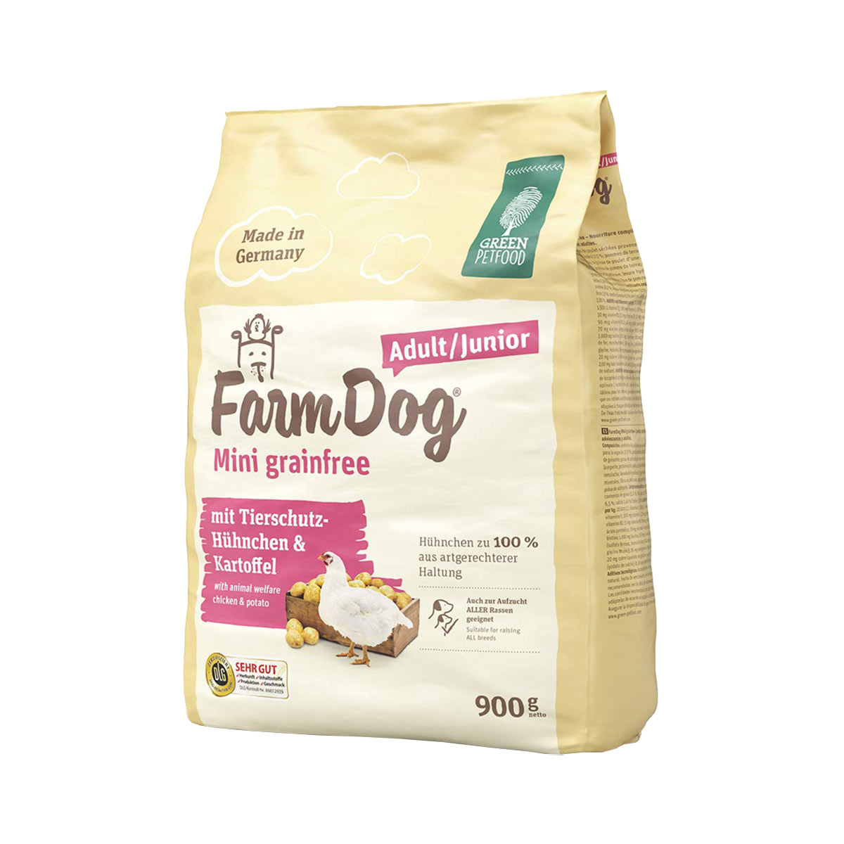 Green Petfood FarmDog Mini grainfree 900g