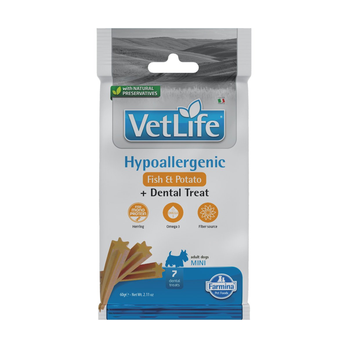 Farmina Vet Life Dental Treat Hypoallergenic Mini 60g