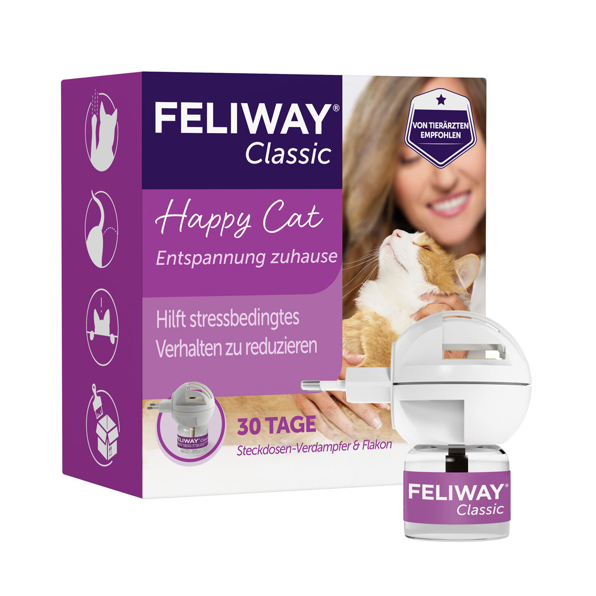 Levně Feliway® Classic Happy Home difuzér , startovací sada, 48 ml