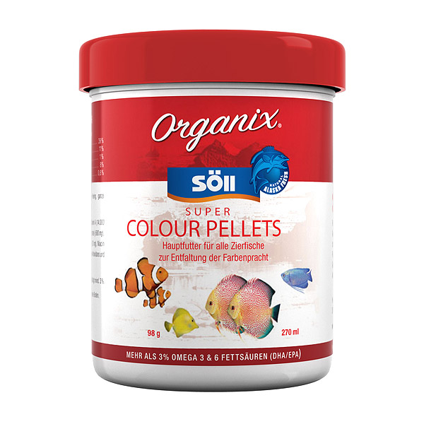 Söll Organix Super Colour pelety 490 ml