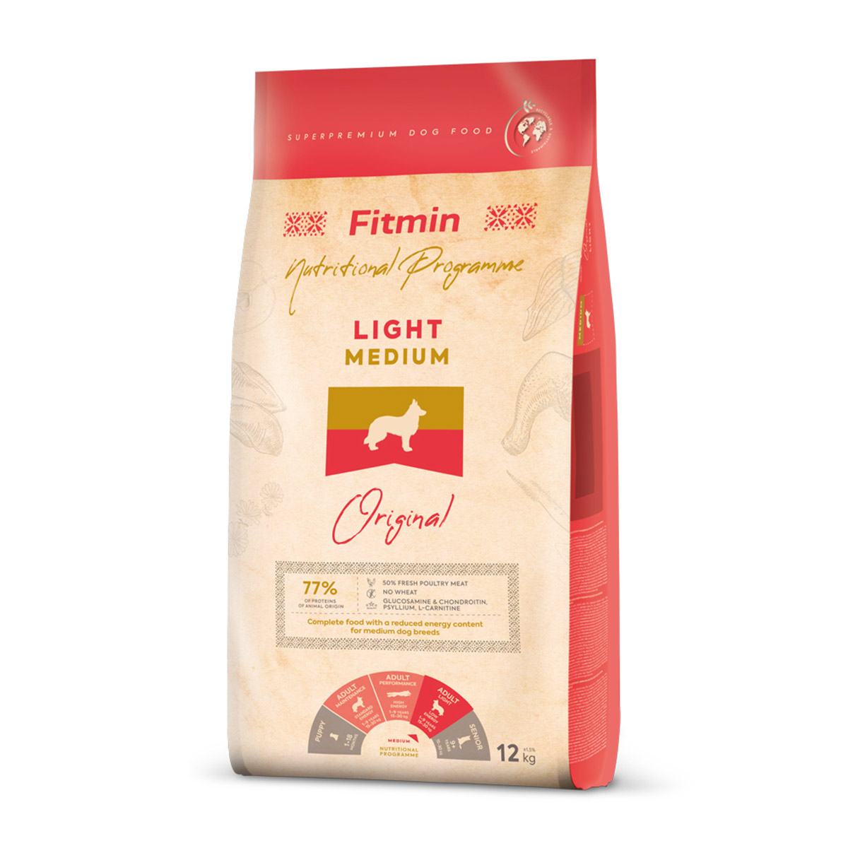 Fitmin Dog Medium Light 12kg