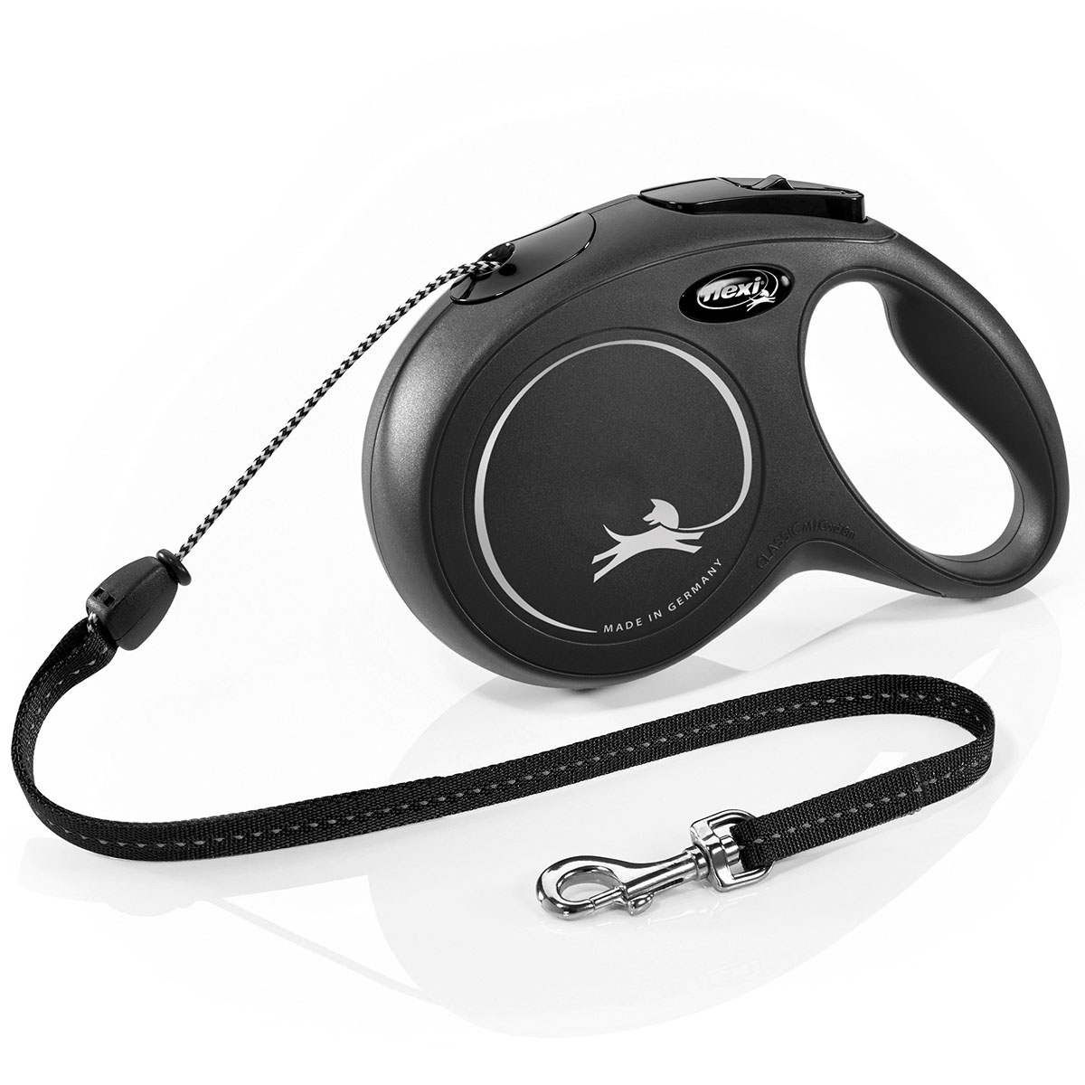 flexi New Classic lanové vodítko Schwarz M / 5 m