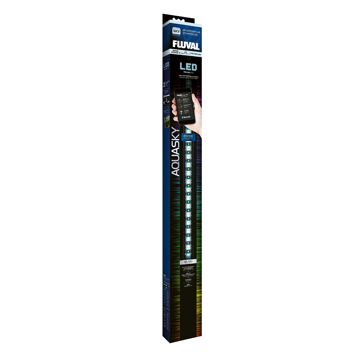 Levně Fluval AquaSky LED 2.0 33 W, 115–145 cm