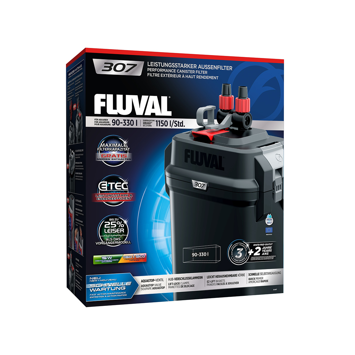 Fluval vnější filtr série 7 307