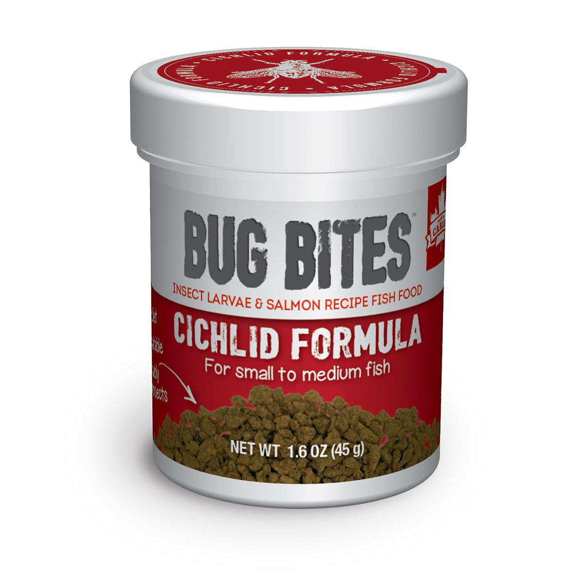 Fluval Bug Bites pro vrubozubcovité, velikost S–M, 45 g
