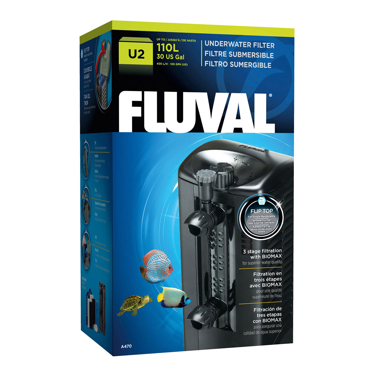 Fluval U2 vnitřní filtr