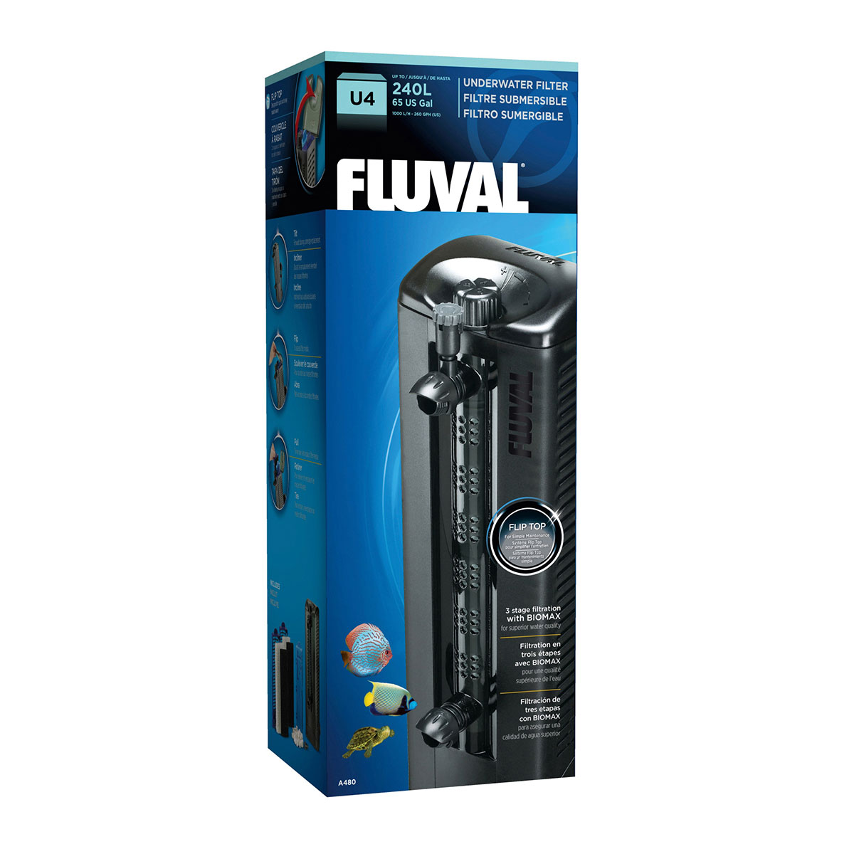 Fluval U4 vnitřní filtr