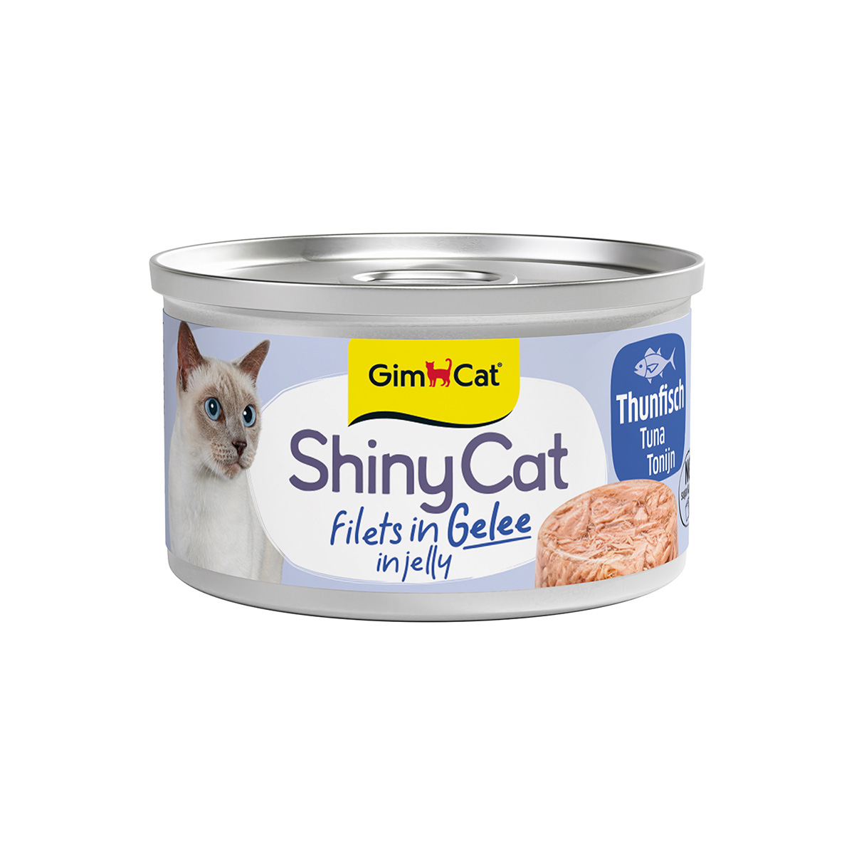 GimCat ShinyCat Thunfisch 6x70g