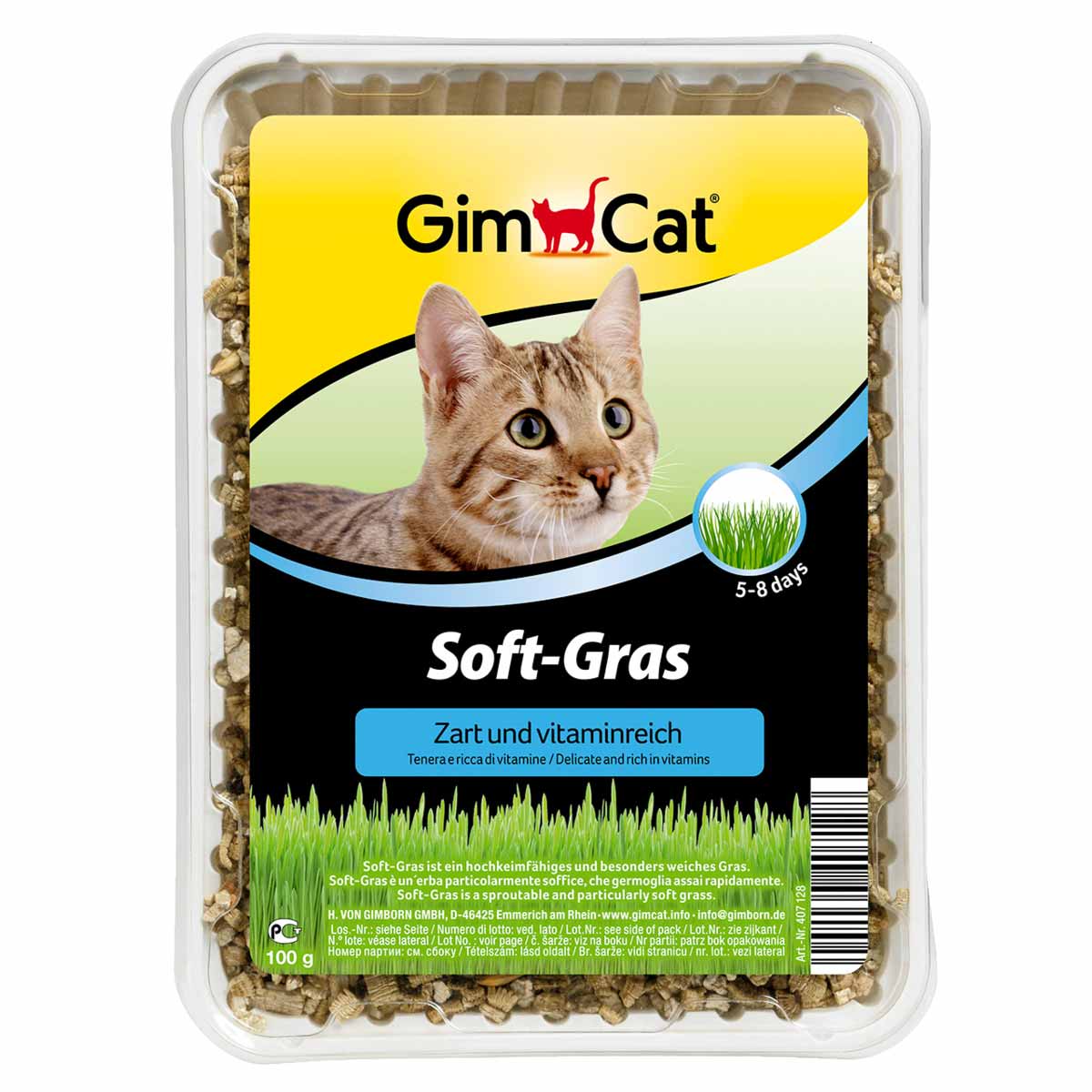 GimCat SoftGras 3 × 100 g
