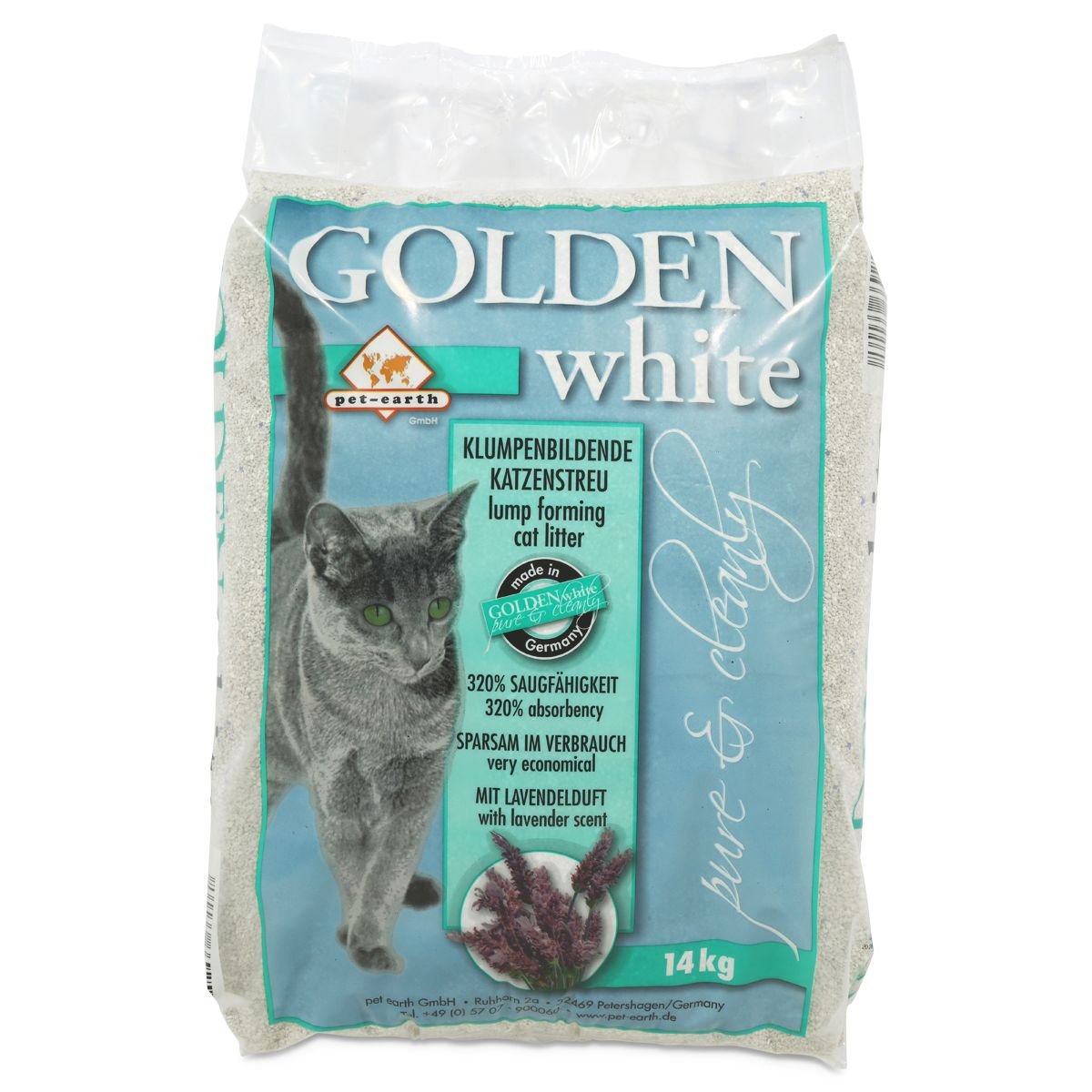 Golden White mit Lavendelduft 14kg