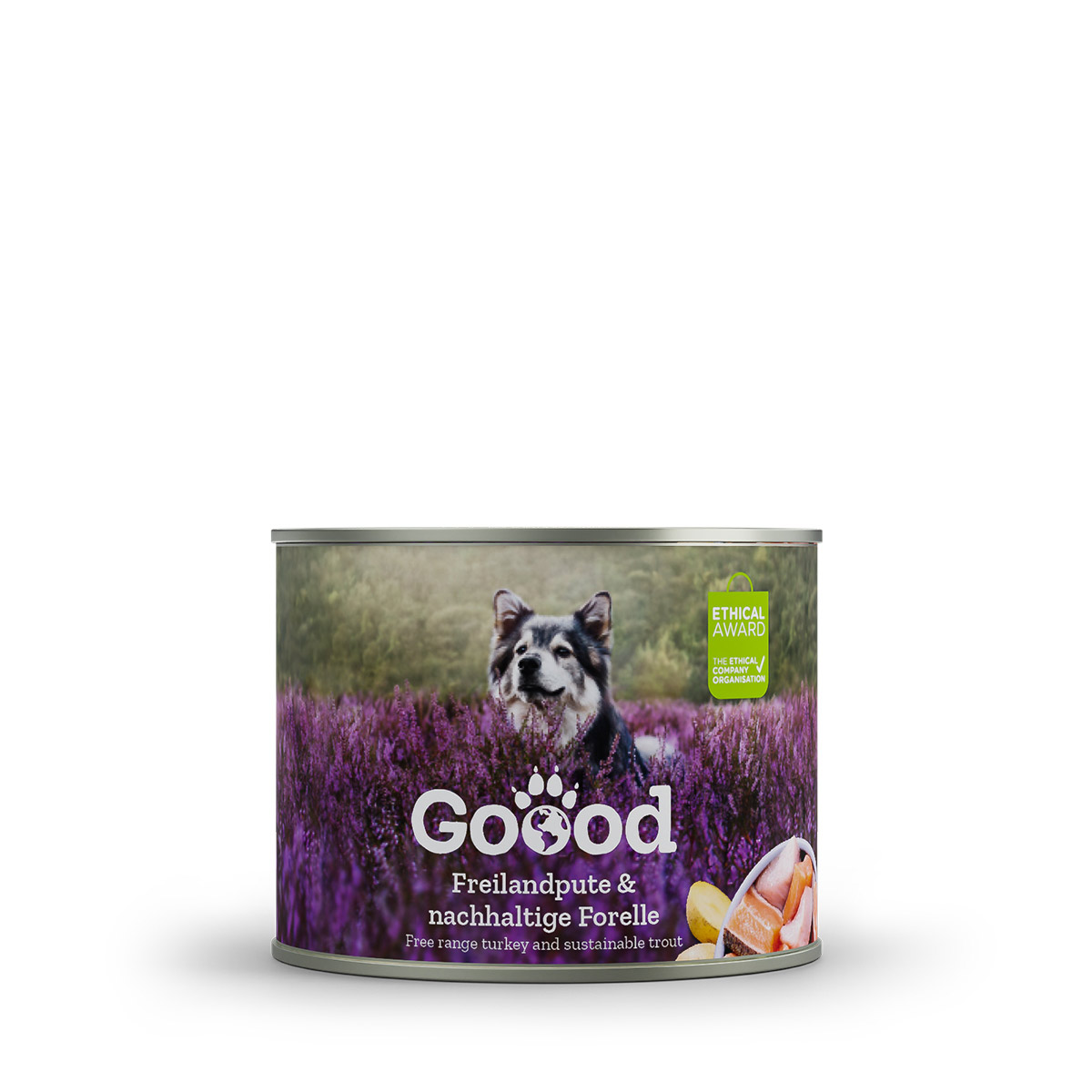 Goood Mini Senior krocan z volného chovu a udržitelný pstruh 12 × 200 g