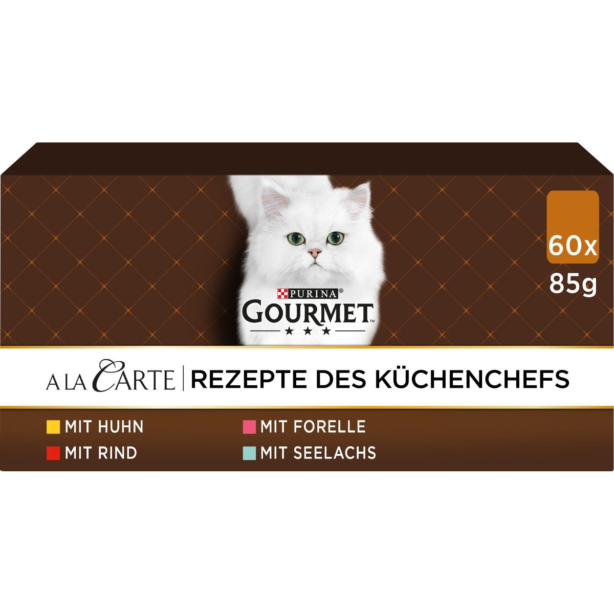 GOURMET A la Carte recepty šéfkuchaře, kombinované balení 120 × 85 g