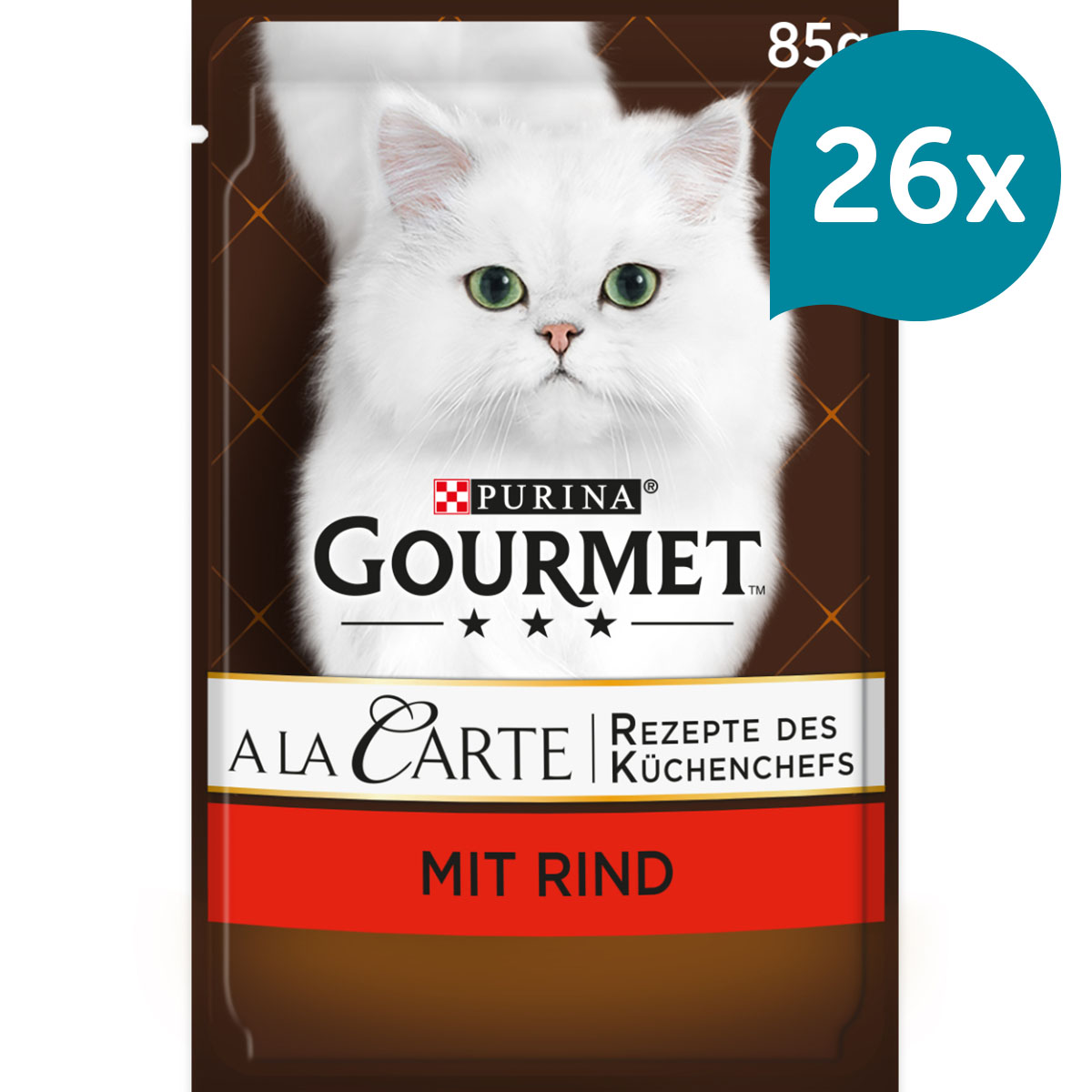 Gourmet A la Carte hovězí na výtečné letní zelenině 24 × 85 g