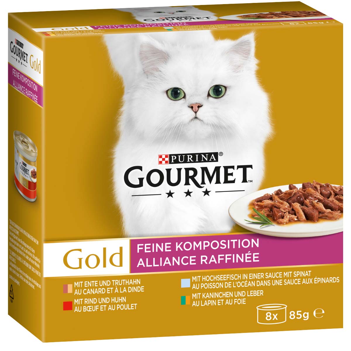 GOURMET Gold Feine Komposition Mixpaket 48x85g