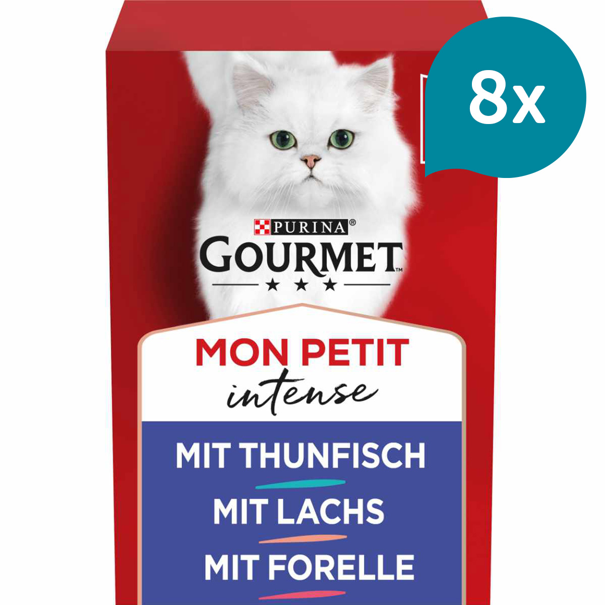 Levně Gourmet Mon Petit rybí variace 48 × 50 g