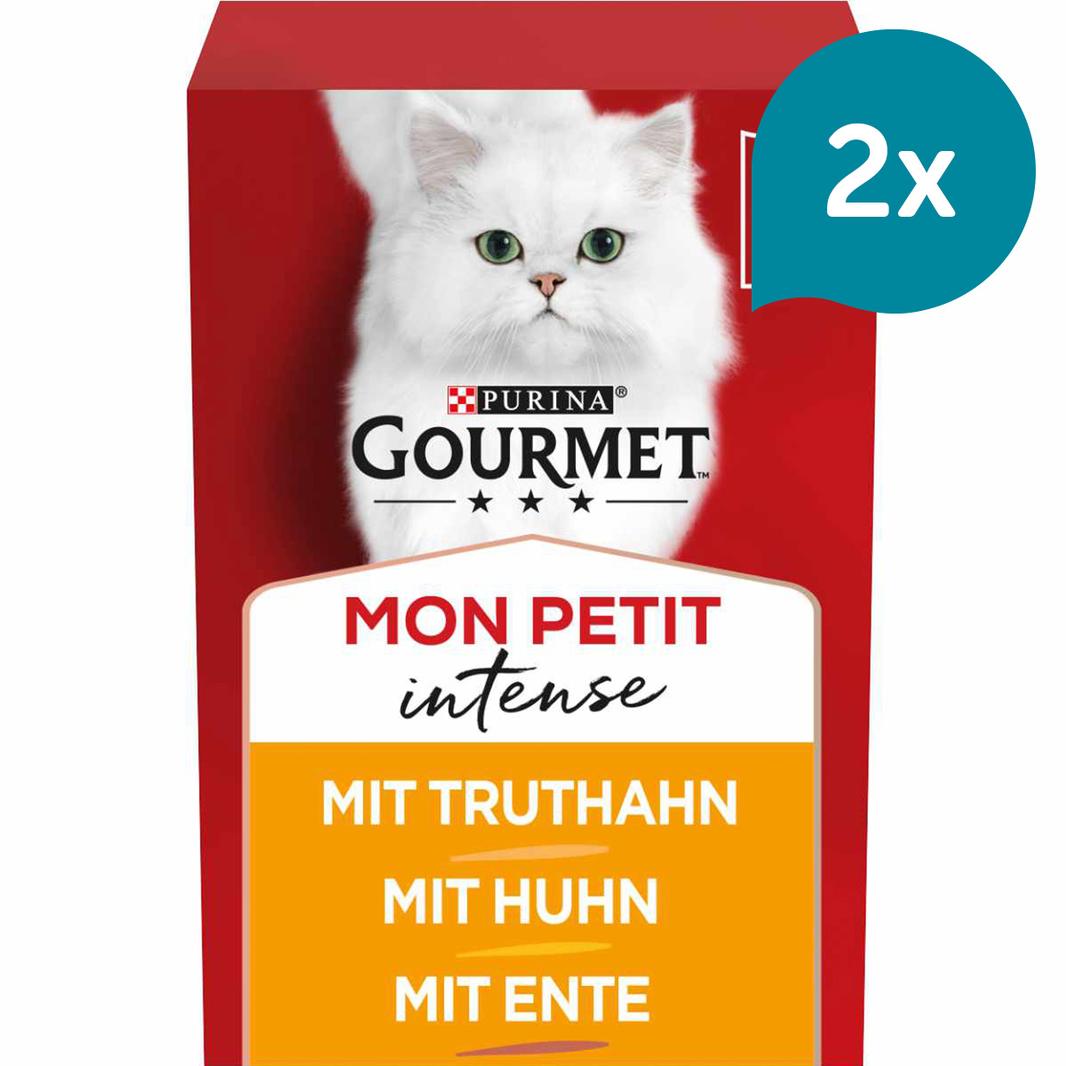 Levně Gourmet Mon Petit drůbeží variace 12 × 50 g
