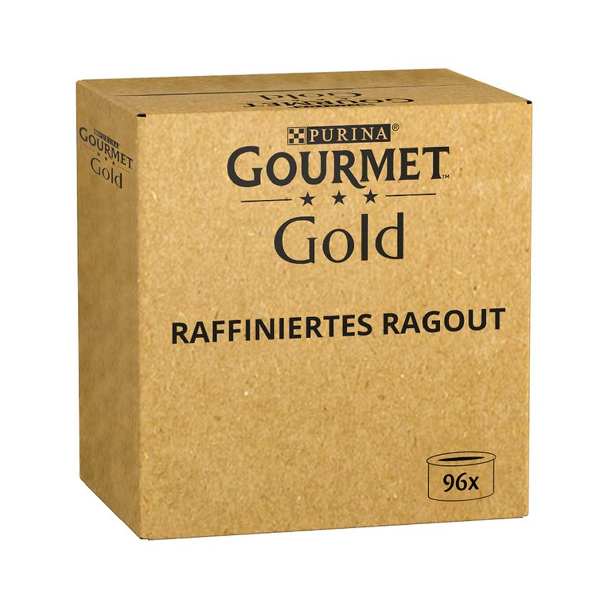 GOURMET Gold rafinované ragú, variace chutí, 96 × 85 g