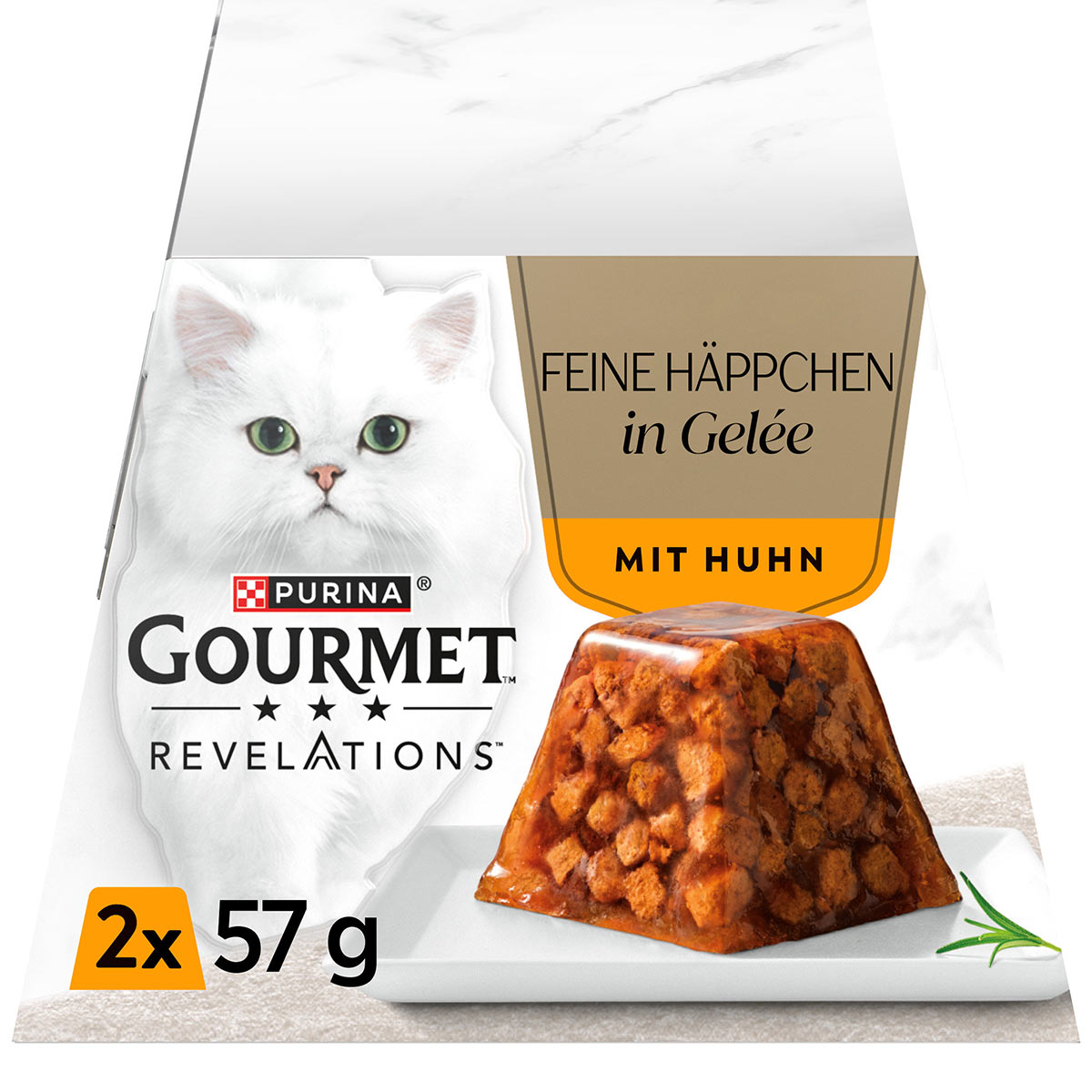 GOURMET Revelations Feine Häppchen in Gelée mit Huhn