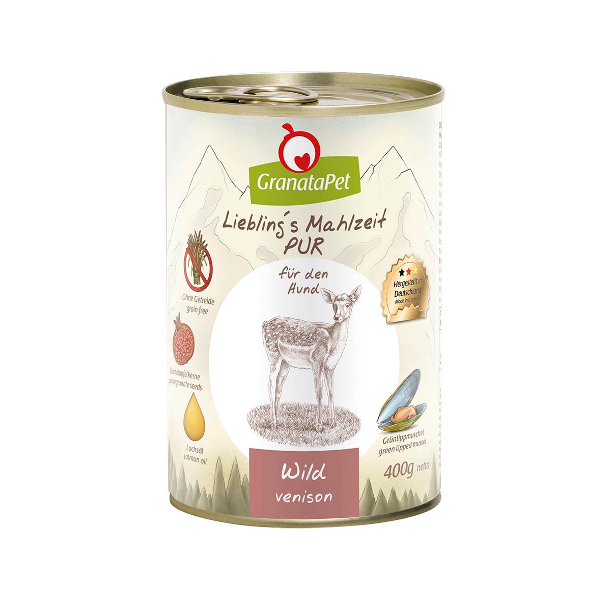 GranataPet Liebling’s Mahlzeit čistá zvěřina, 400 g 6× 400 g