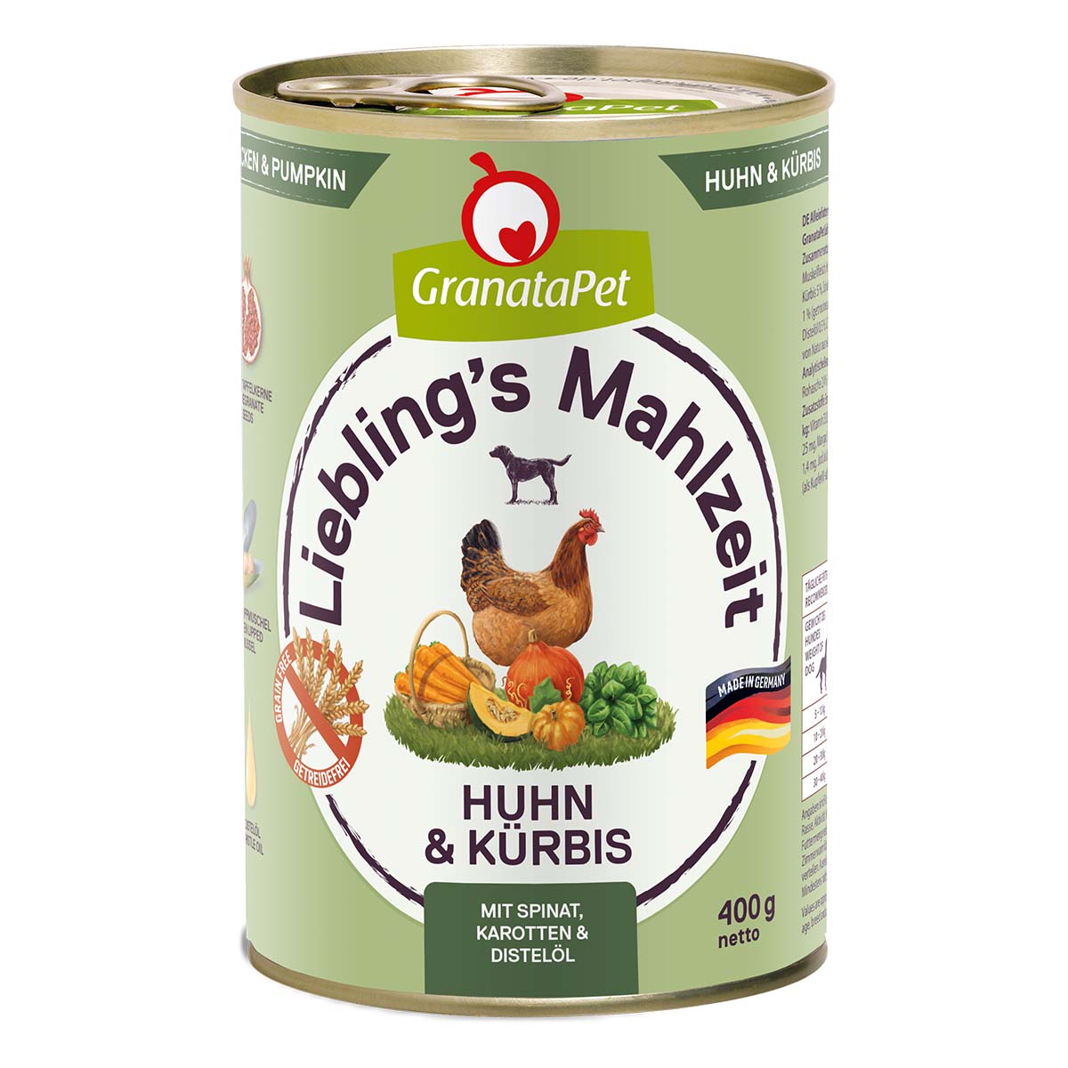 Levně GranataPet Liebling’s Mahlzeit kuřecí maso a dýně 6× 400 g