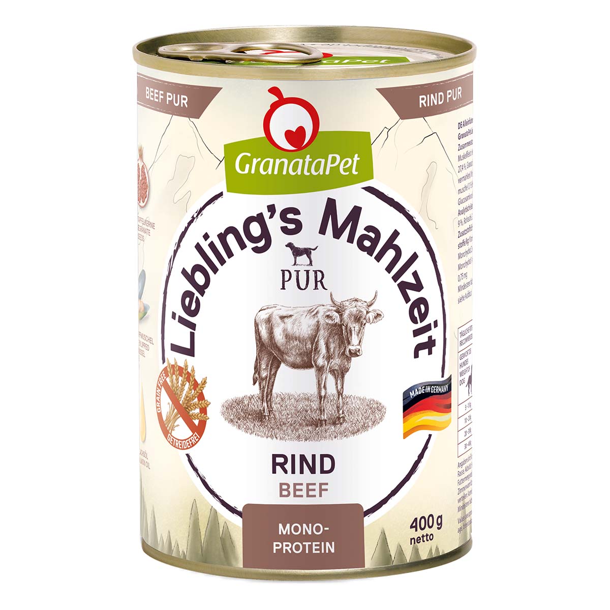 Levně GranataPet Liebling’s Mahlzeit čisté hovězí maso, 400 g 6× 400 g