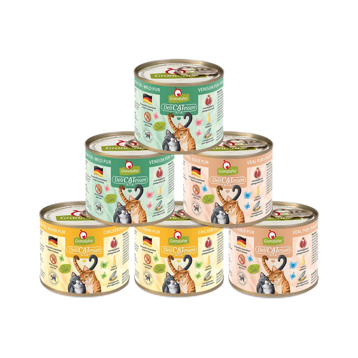 GranataPet DeliCatessen Multipack 2 PUR  6x200g