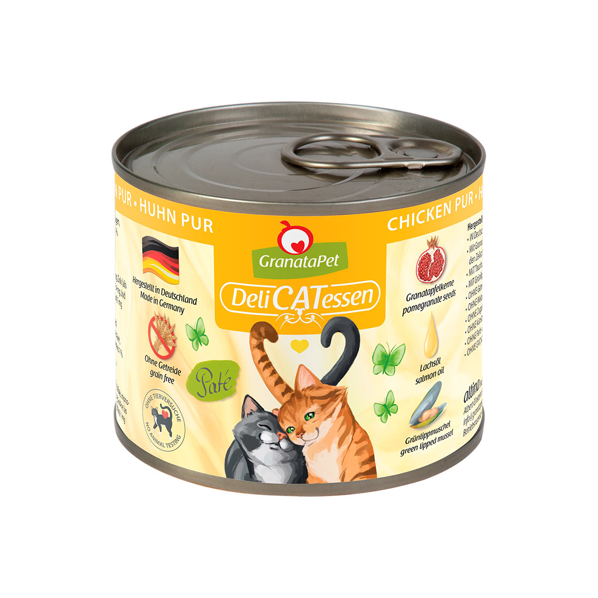 GranataPet Katze – Delicatessen Dose Huhn PUR 12x200g