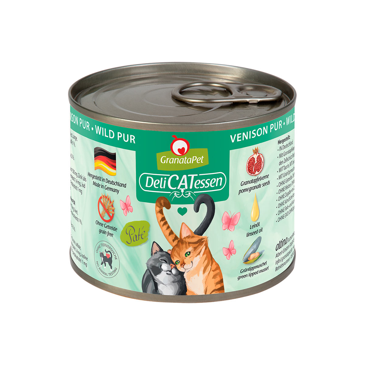 GranataPet Katze – Delicatessen Dose Wild PUR 12x200g – mit 27% Rabatt günstig kaufen
