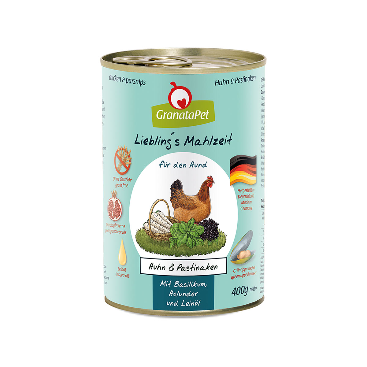 GranataPet Liebling's Mahlzeit s kuřecím masem a pastinákem 6 × 400 g