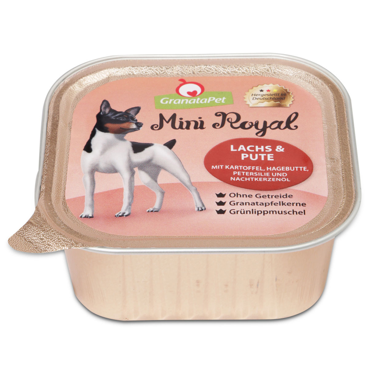 Levně GranataPet Mini Royal s lososem a krůtím masem 11 × 150 g