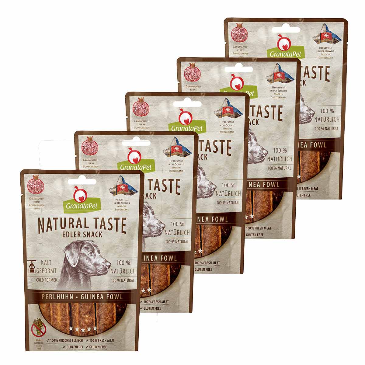 GranataPet Natural Taste perlička 5 × 90 g