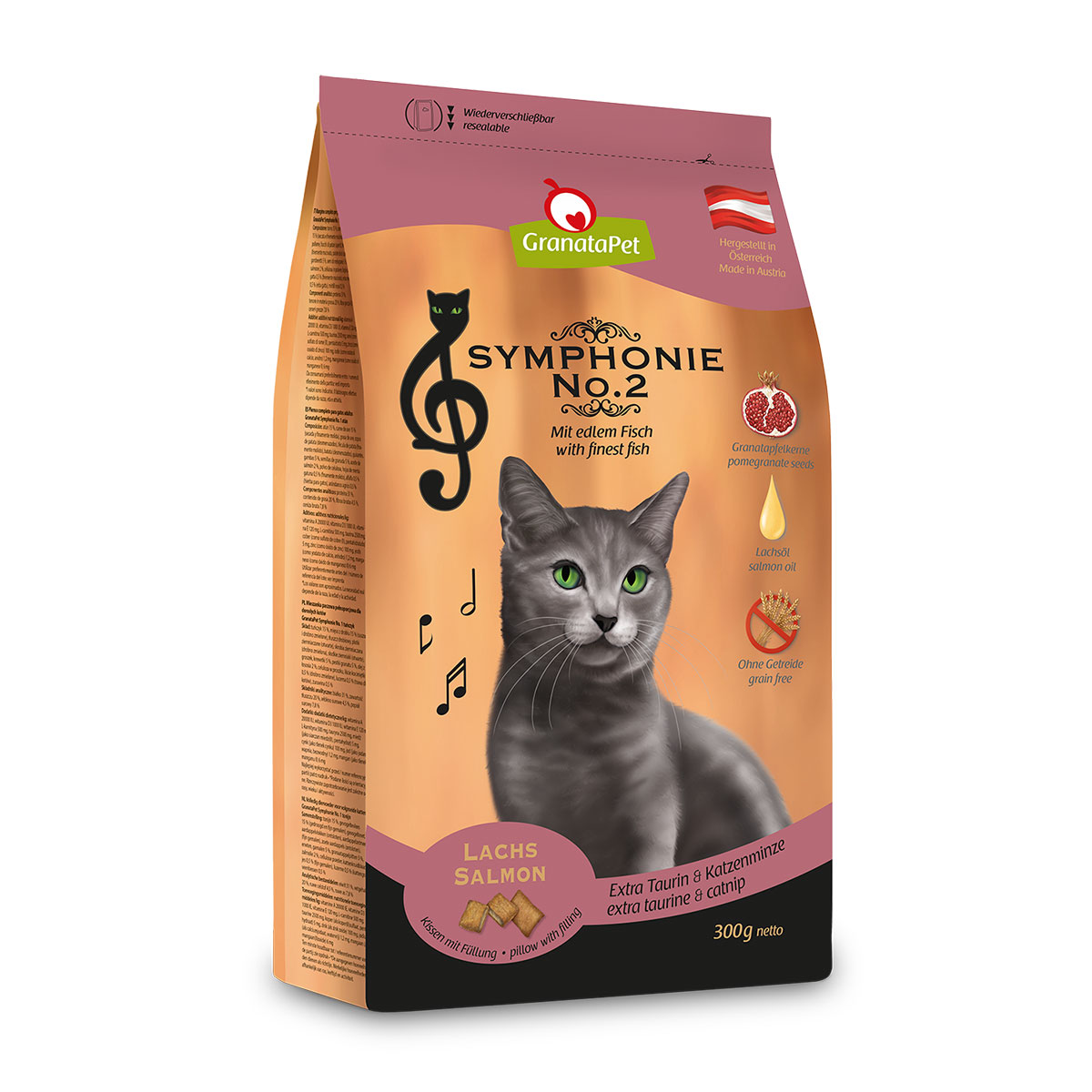 Levně GranataPet Symphonie No.2 losos, 300 g