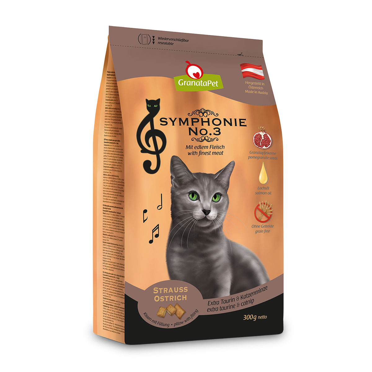 Levně GranataPet Symphonie No.3 pštros, 300 g