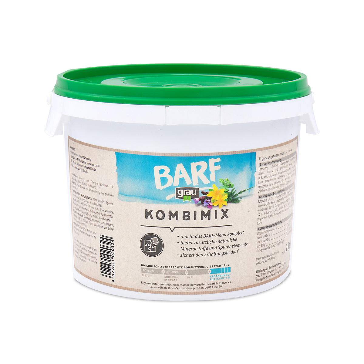 Grau BARF – KombiMix 2 kg