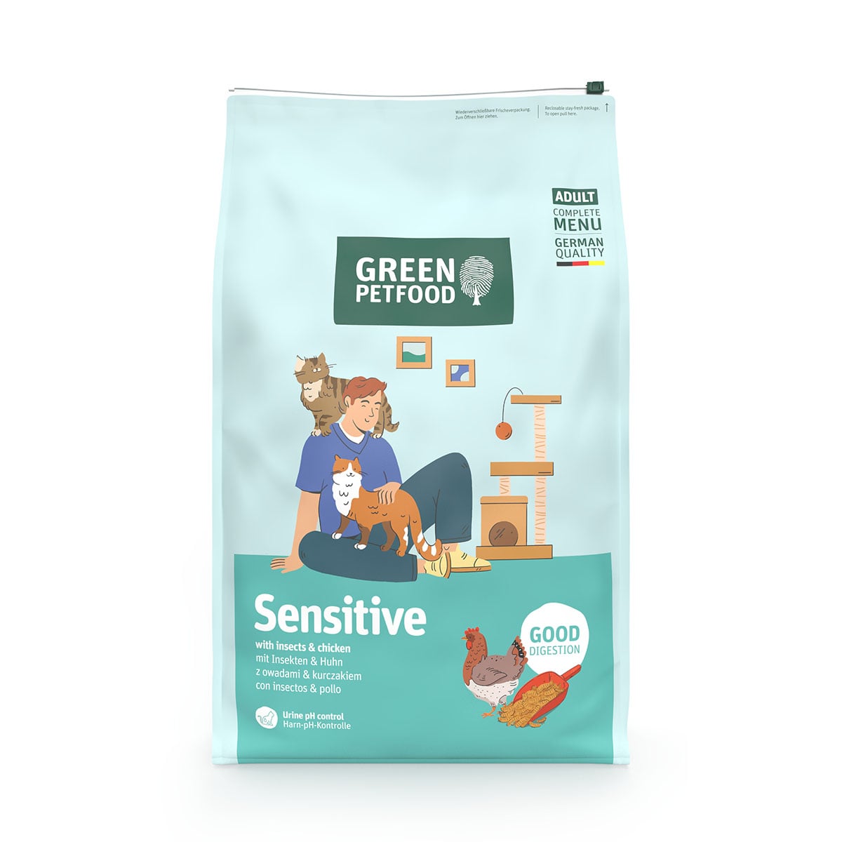 Green Petfood Sensitive with Insects &amp; Chicken